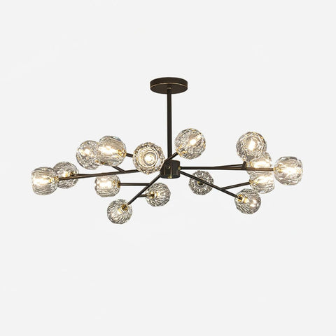 Crystal Ball Round Cluster Chandelier by Franing - SHOP ALL，crystal chandelier，Chandelier