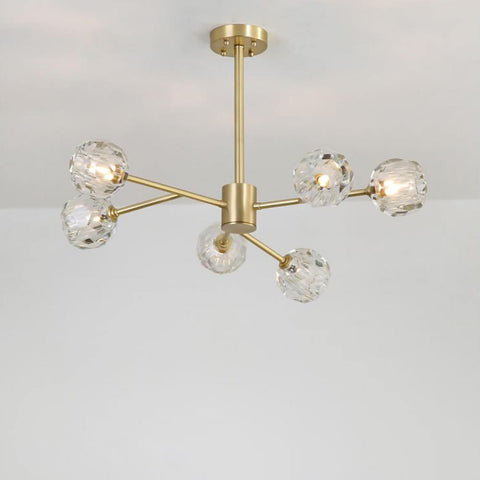 Crystal Ball Round Cluster Chandelier by Franing - SHOP ALL，crystal chandelier，Chandelier