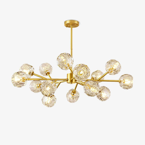 Crystal Ball Round Cluster Chandelier by Franing - SHOP ALL，crystal chandelier，Chandelier