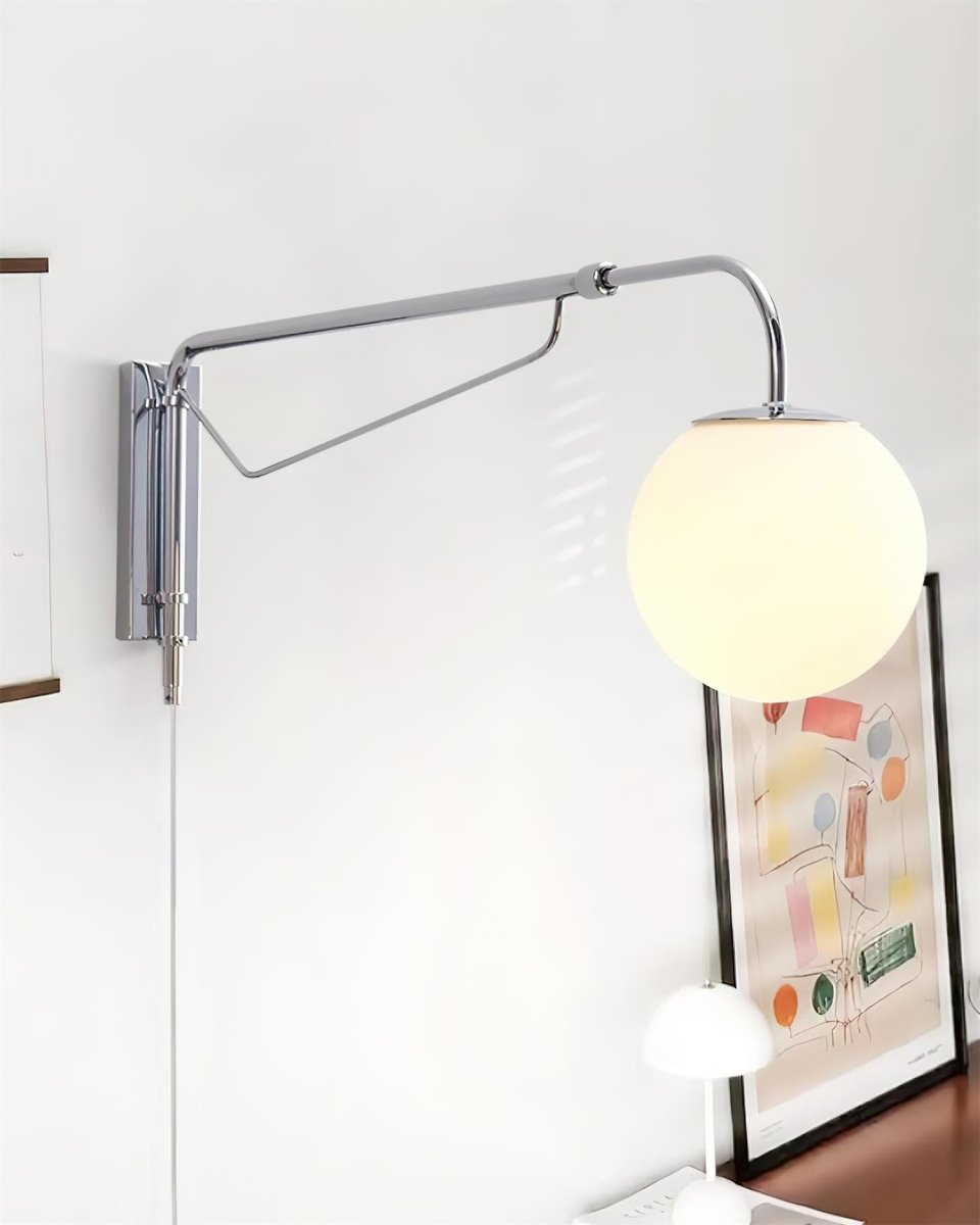Dione Plug In Wall Lamp by Franing - Wall,SHOP ALL,glass wall light