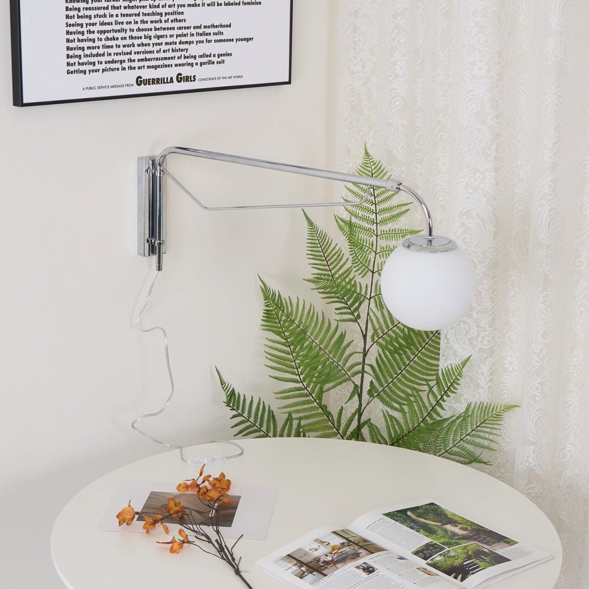 Dione Plug In Wall Lamp by Franing - Wall,SHOP ALL,glass wall light