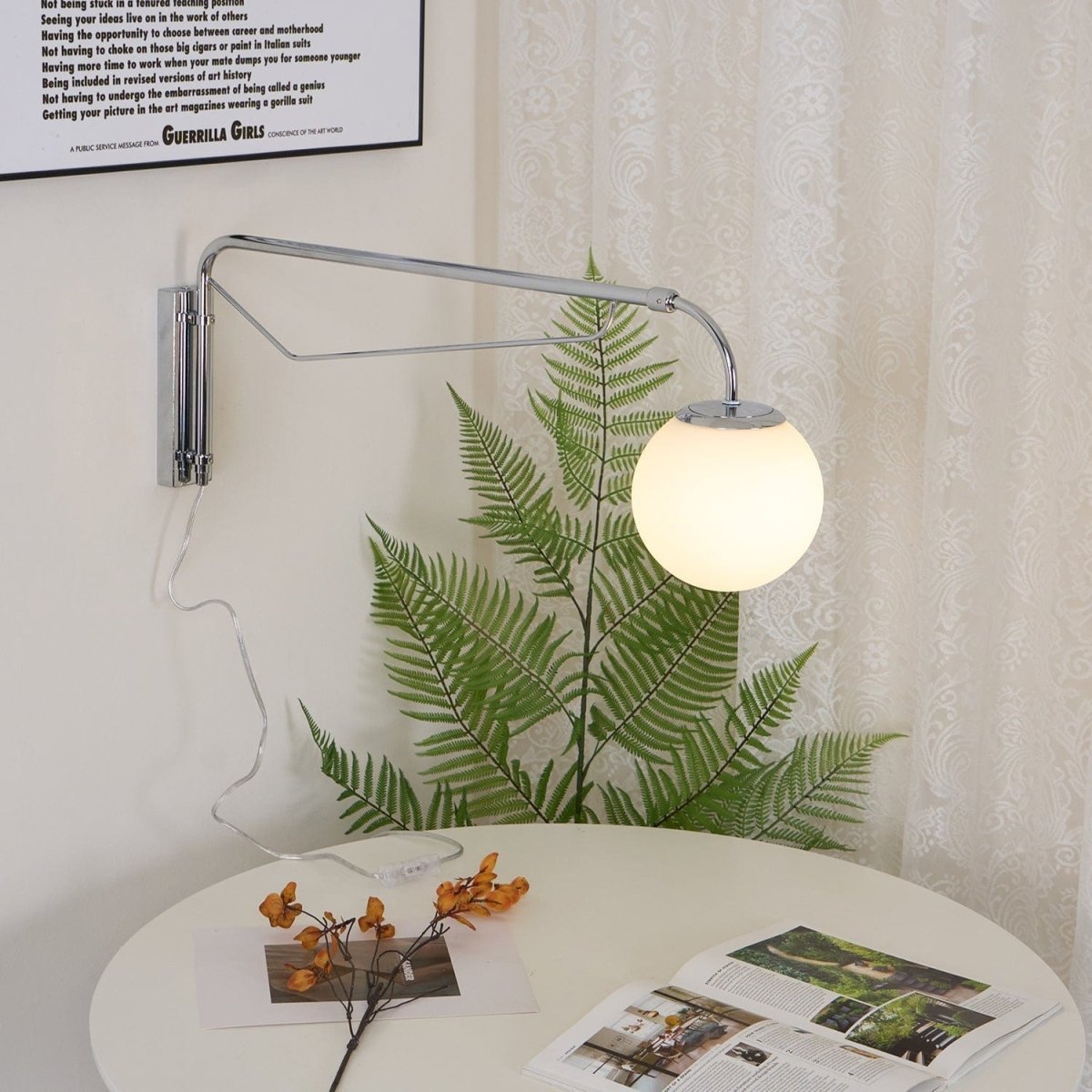 Dione Plug In Wall Lamp by Franing - Wall,SHOP ALL,glass wall light