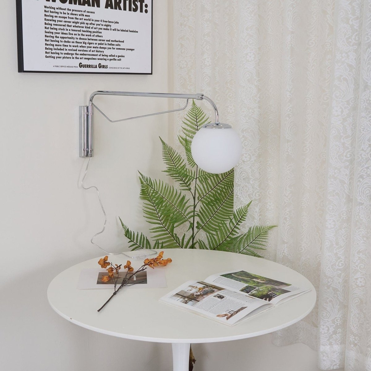 Dione Plug In Wall Lamp by Franing - Wall,SHOP ALL,glass wall light