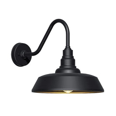 Dusk to Dawn Barn Light Large Size,Outdoor Waterproof Gooseneck Barn Light by Franing - SHOP ALL,WALL,BARN，Metal wall light