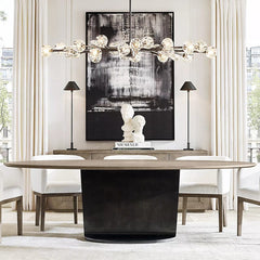 Boule Crystal Round Chandelier 72" - Franing