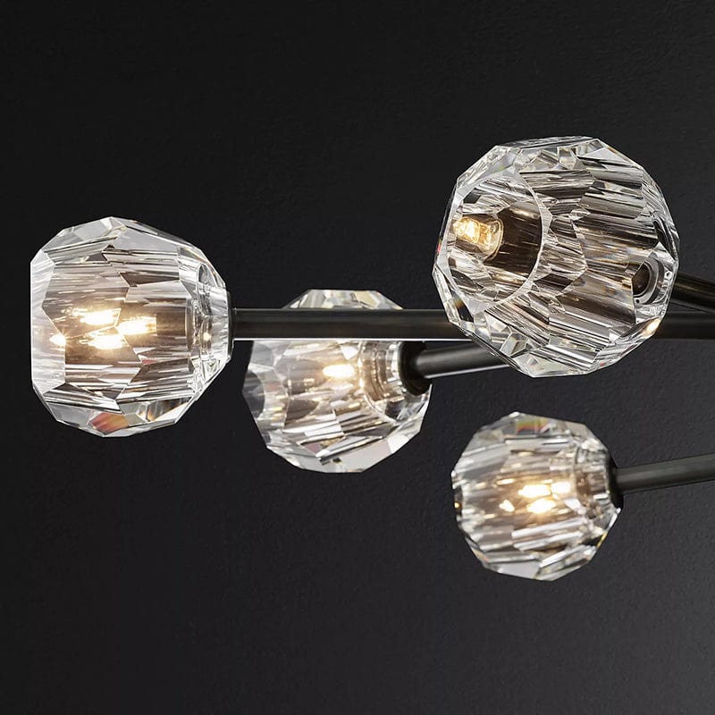 Boule Crystal Round Chandelier 72" - Franing