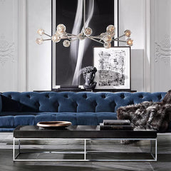 Boule Crystal Round Chandelier 72" - Franing