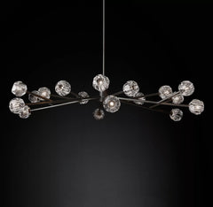 Boule Crystal Round Chandelier 72" - Franing