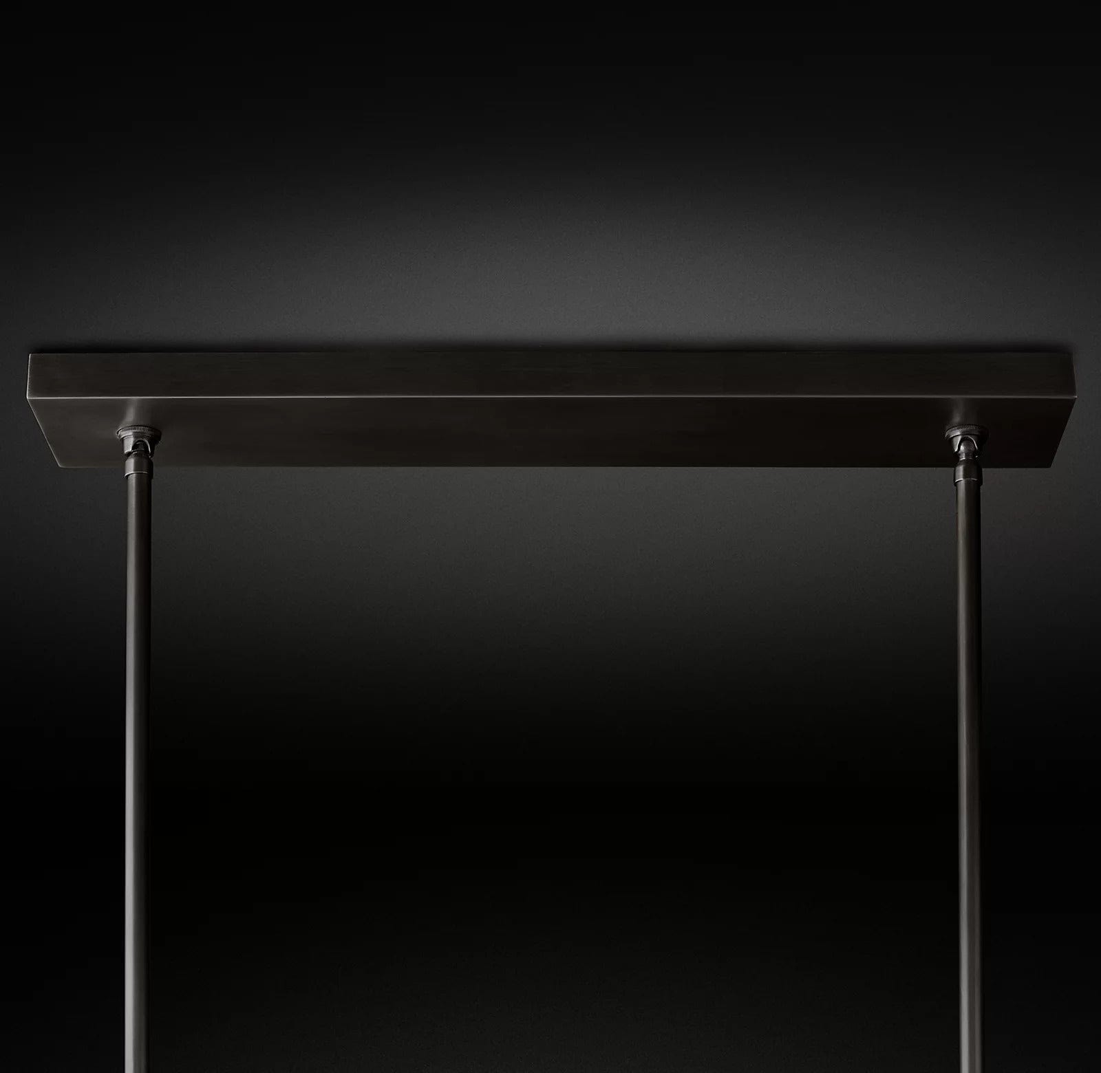 Boule Cristal Double Linear Chandelier 60" - Franing