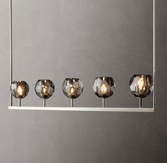 Boule Cristal Linear Chandelier 48" - Franing