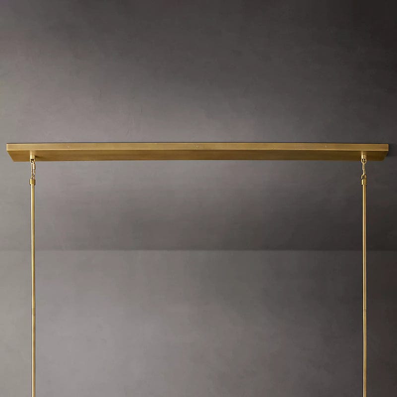 Boule Cristal Linear Chandelier 48" - Franing