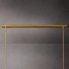 Boule Cristal Linear Chandelier 48" - Franing