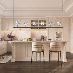 Boule Cristal Linear Chandelier 60" - Franing