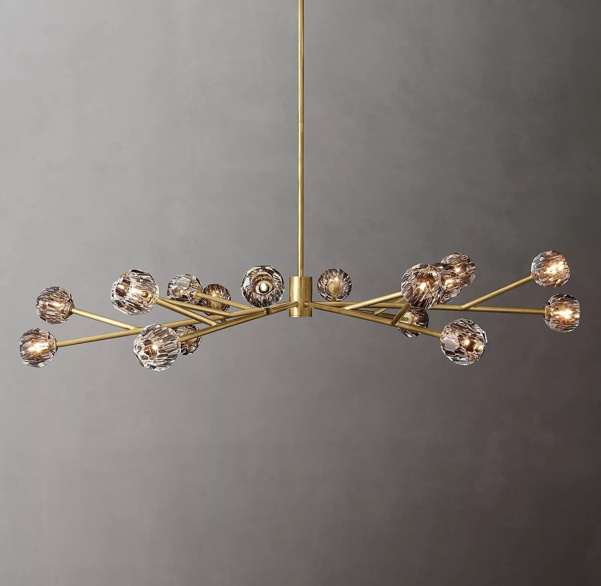 Boule Crystal Round Chandelier 72" - Franing