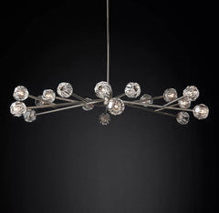 Boule Crystal Round Chandelier 72" - Franing