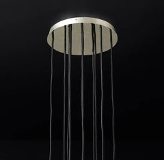 Boule Crystal Round Cluster Chandelier 14" - Franing