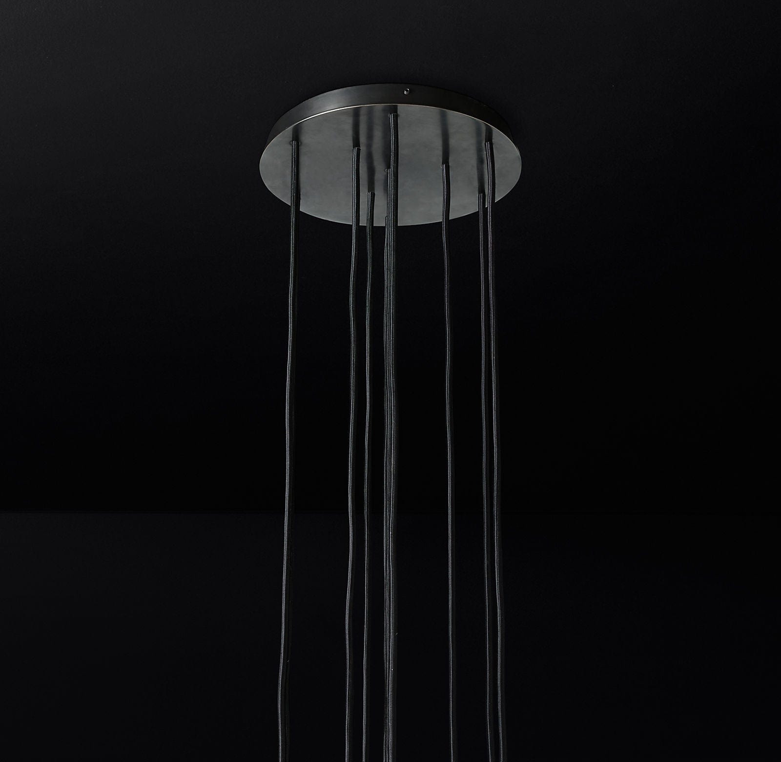 Boule Crystal Round Cluster Chandelier 14" - Franing