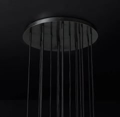 Franing Chandelier,SHOP ALL,crystal chandelier,Ceiling Boule Crystal Round Cluster Chandelier 19"
