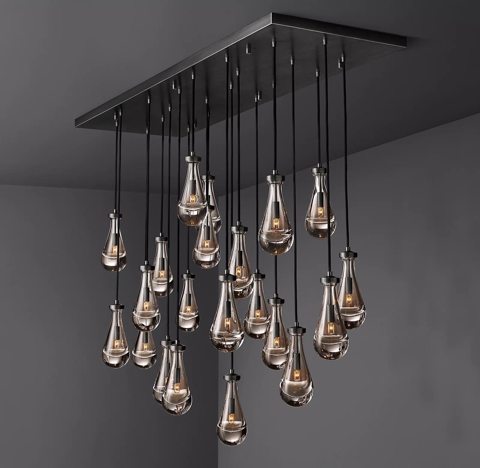 Franing Chandelier,SHOP ALL,crystal chandelier,Ceiling Raindrop Linear Chandelier 72", Rain Chandelier