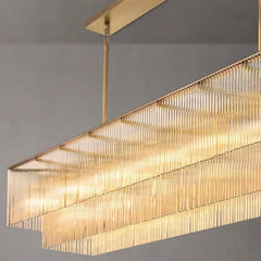 Franing Chandelier,SHOP ALL,glass chandelier Amadeo Rectangular Chandelier 54''D