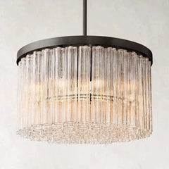 Franing Chandelier,SHOP ALL,glass chandelier Bronze Cielitoe Round Chandelier 36''