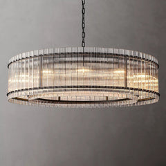 Franing Chandelier,SHOP ALL,glass chandelier Bronze San Marcon Round Chandelier 60"