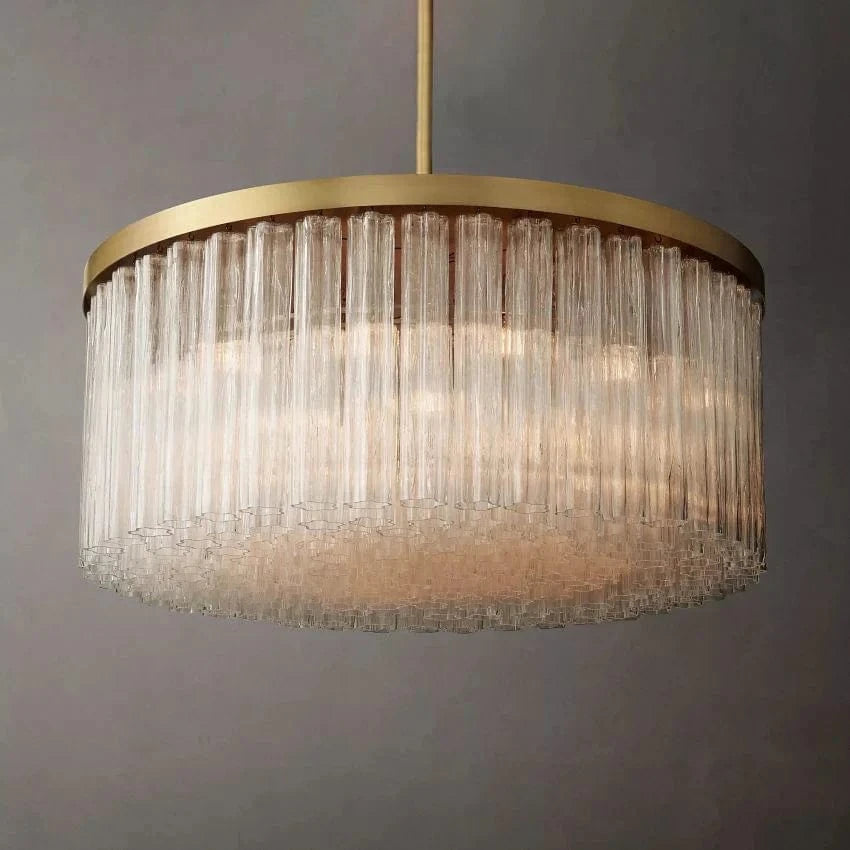 Franing Chandelier,SHOP ALL,glass chandelier Cielitoe Round Chandelier 48''
