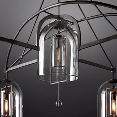 Franing Chandelier,SHOP ALL,glass chandelier Fulcrum Round Chandelier 73" 5-Lights