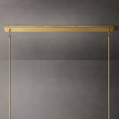 Franing Chandelier,SHOP ALL,glass chandelier Paulay Linear Chandelier 49"