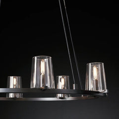 Franing Chandelier,SHOP ALL,glass chandelier Paulay Round Chandelier 36"