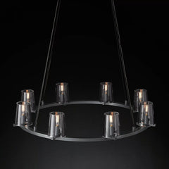 Franing Chandelier,SHOP ALL,glass chandelier Paulay Round Chandelier 36"