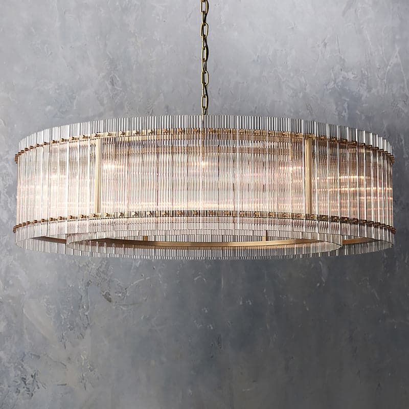 Franing Chandelier,SHOP ALL,glass chandelier San Marcon Round Chandelier 60"