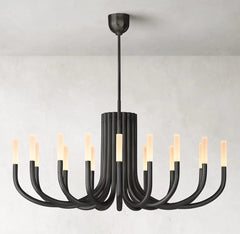 Franing Chandelier,SHOP ALL,metal chandelier,Farmhouse Rousse Classic Modern Chandelier 50''