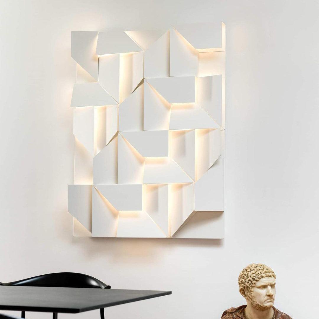 Franing Metal wall light .shop all .wall Shadows Grand Sconce