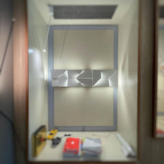 Franing Metal wall light .shop all .wall Shadows Grand Sconce