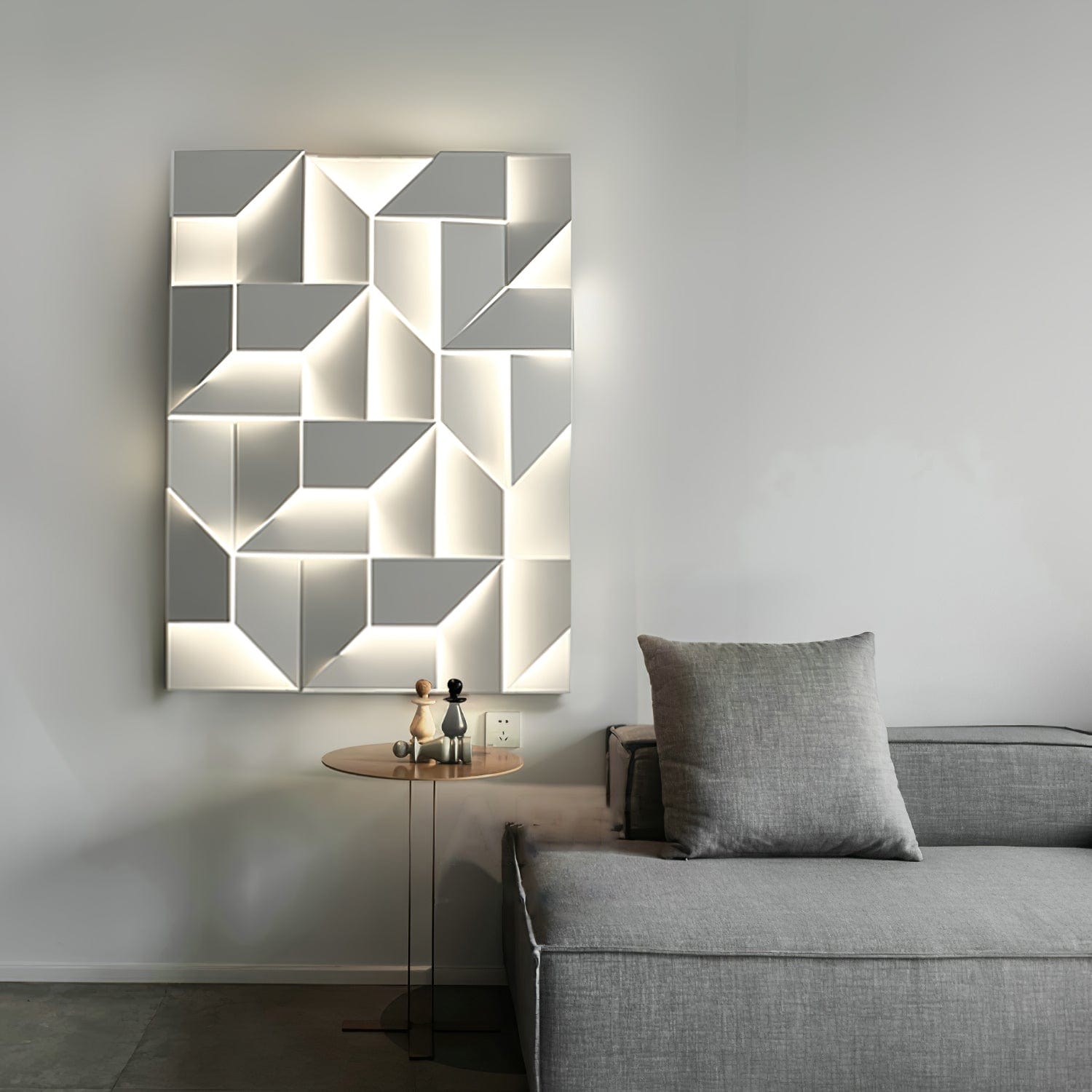 Franing Metal wall light .shop all .wall Shadows Grand Sconce