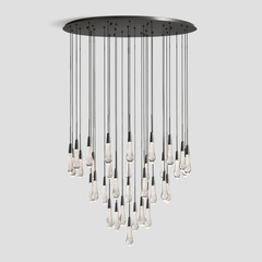 Franing SHOP ALL,crystal chandelier,Ceiling,Island counter/dining room 36'' / BRONZE Soltaire Round Chandelier 17'' 24'' 36'' 40'' 58''D