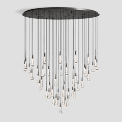 Franing SHOP ALL,crystal chandelier,Ceiling,Island counter/dining room 58'' / BRONZE Soltaire Round Chandelier 17'' 24'' 36'' 40'' 58''D