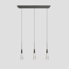 Franing SHOP ALL,crystal chandelier,Ceiling,Island counter/dining room BRONZE / 22'' (3 lights) Soltaire Linear Chandelier 22'' 35''W