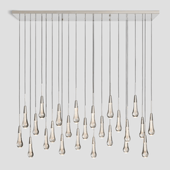 Franing SHOP ALL,crystal chandelier,Ceiling,Island counter/dining room NICKEL / 50'' Soltaire Linear Chandelier 37'' 50'' 70'' 87"W 120"W