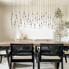 Franing SHOP ALL,crystal chandelier,Ceiling,Island counter/dining room Soltaire Linear Chandelier 37'' 50'' 70'' 87"W 120"W
