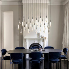 Franing SHOP ALL,crystal chandelier,Ceiling,Island counter/dining room Soltaire Linear Chandelier 37'' 50'' 70'' 87"W 120"W