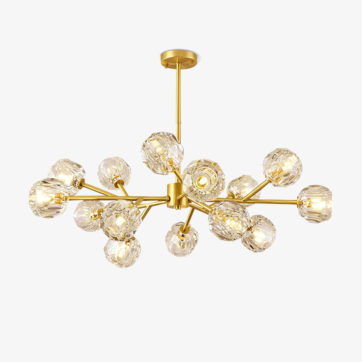 Franing SHOP ALL，crystal chandelier，Chandelier Crystal Ball Round Cluster Chandelier