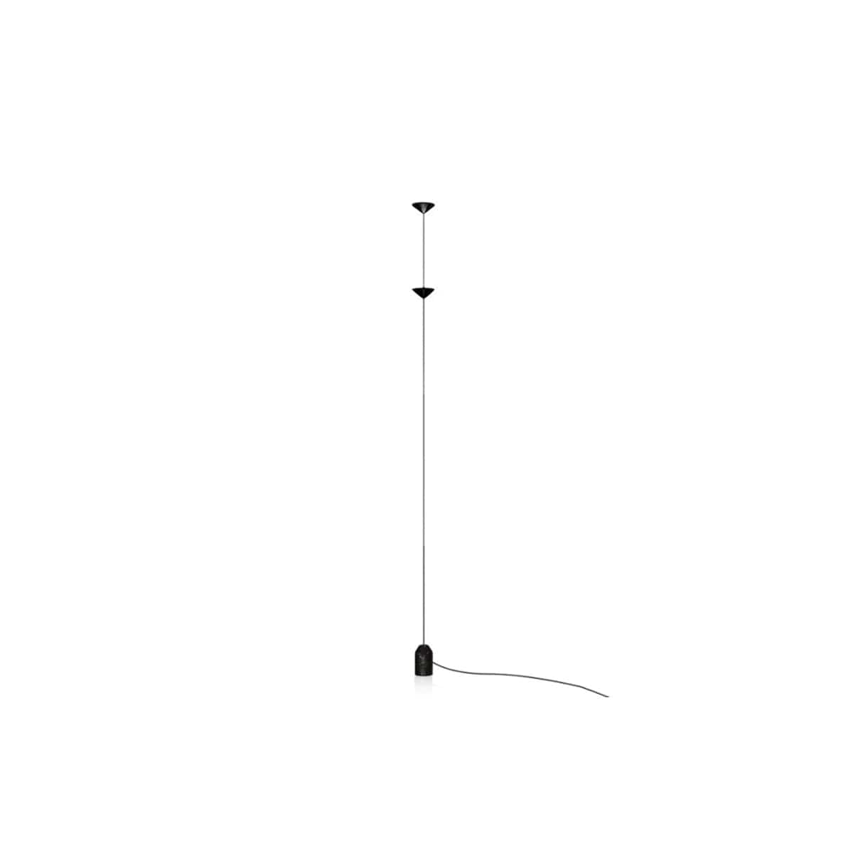 Franing SHOP ALL,floor，artistic，Ceiling 1Head Black Plug Linear Pendant Floor-to-Ceiling Lamp