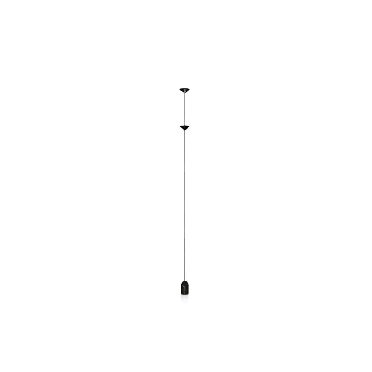Franing SHOP ALL,floor，artistic，Ceiling 1Head Black Wiring Linear Pendant Floor-to-Ceiling Lamp