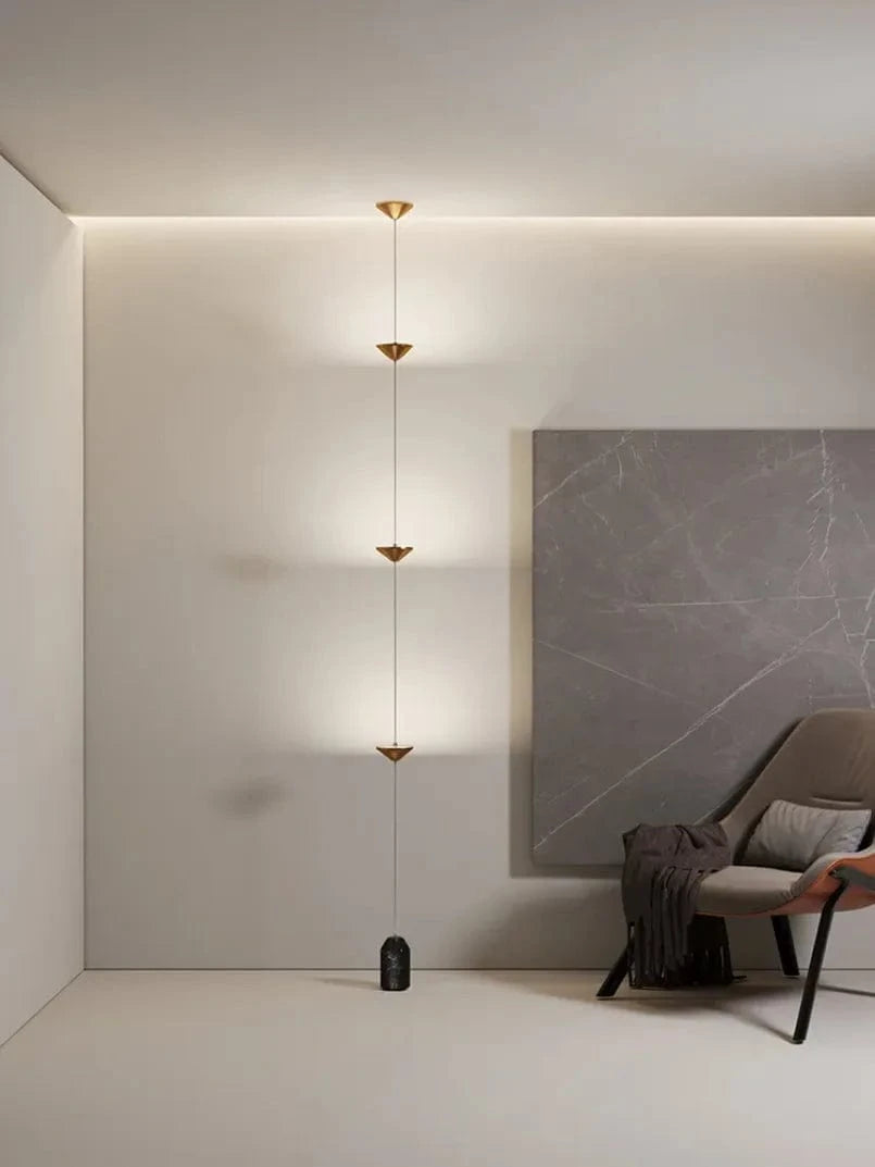 Franing SHOP ALL,floor，artistic，Ceiling Linear Pendant Floor-to-Ceiling Lamp