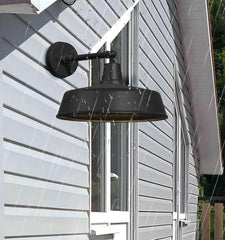Franing SHOP ALL,WALL,BARN，Metal wall light 2-Pack Outdoor Wall Lights – Modern Farmhouse Straight Arm Barn Sconces