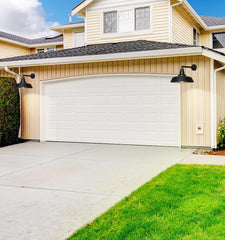 2-Pack Straight Arm Barn Lights – Outdoor Farmhouse Wall Fixtures