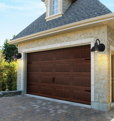 Outdoor Farmhouse Gooseneck Barn Light, Matte Black Dusk to Dawn Waterproof Wall Fixture