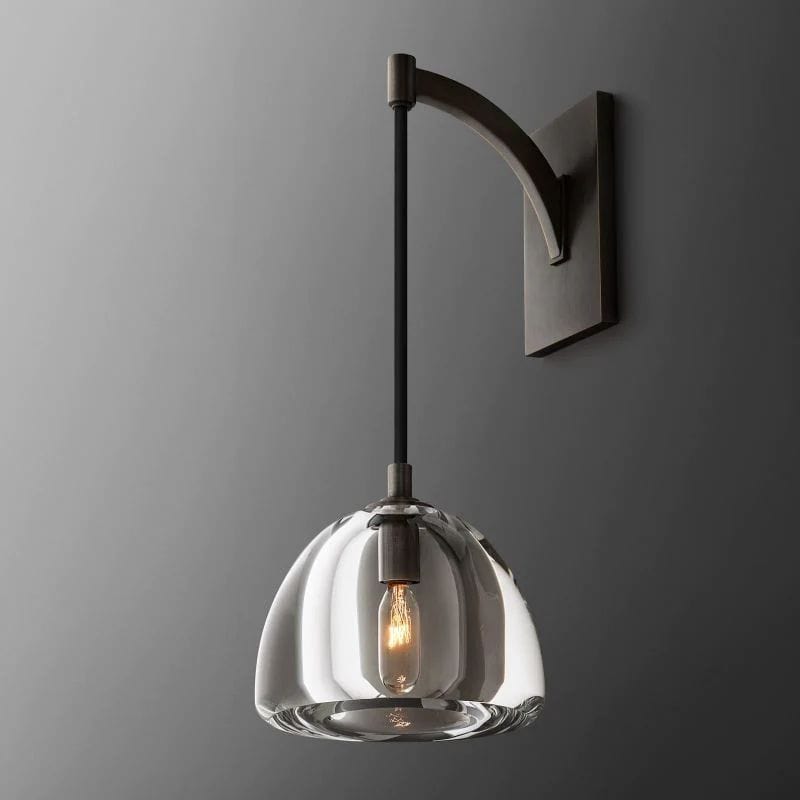 Franing shop all .wall .Crystal wall lamp Hemisphere Sconce